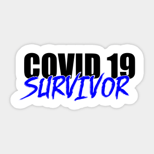 covid 19 survivor Sticker